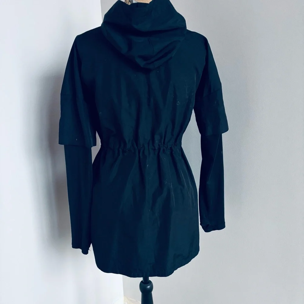 C9 by Champion Black Zip Hooded Windbreaker XS - Picture 2 of 4